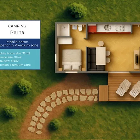 Mobile Homes Camp Perna - Adriatic Kampovi 3*