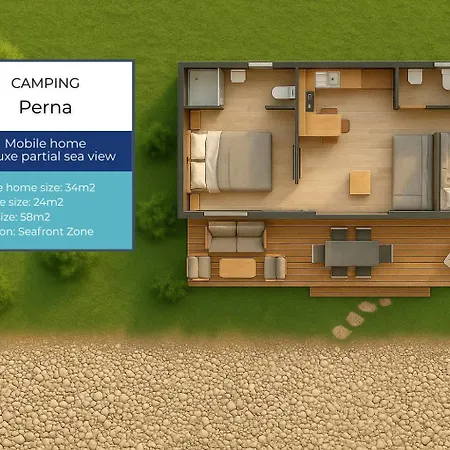 Mobile Homes Camp Perna - Adriatic Kampovi 3*